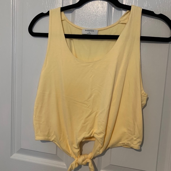 Babaton Jeronimo Tank, Light Yellow - Picture 2 of 4